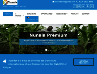 nunala.org screenshot