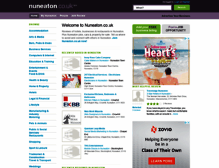 nuneaton.co.uk screenshot