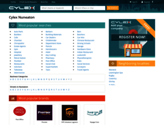 nuneaton.cylex-uk.co.uk screenshot