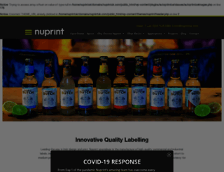 nuprintuk.com screenshot