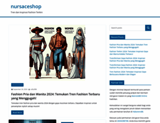 nursaceshop.com screenshot