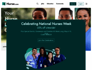 nurse.com screenshot