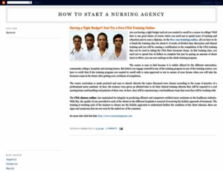 nurseagencysuccess.blogspot.com screenshot