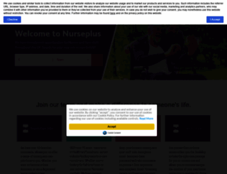 nurseplusuk.com screenshot