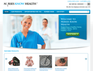 nursesknowhealth.com screenshot
