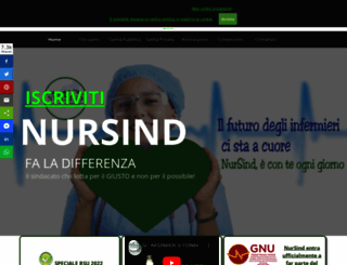nursind.it screenshot