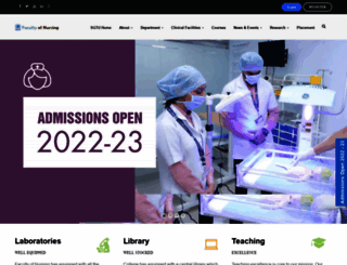 nursing.sgtuniversity.ac.in screenshot