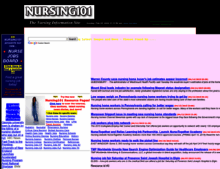 nursing101.com screenshot