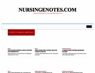 nursingenotes.com screenshot