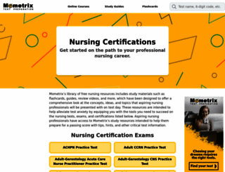 nursingexamprepinfo.com screenshot