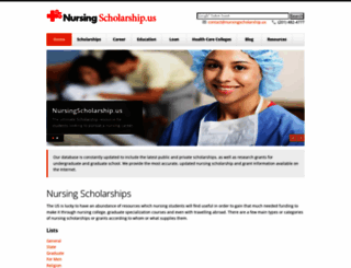 nursingscholarship.us screenshot