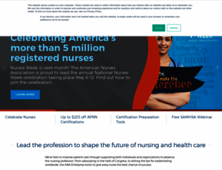 nursingworld.org screenshot