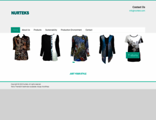 nurteks.com screenshot