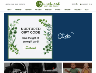 nurtured.3dcartstores.com screenshot