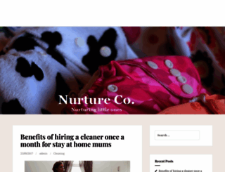 nurturenappies.com.au screenshot