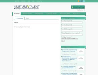 nurturetalent.com screenshot