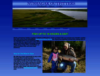nushagakoutfitters.com screenshot