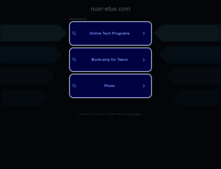 nusr-etus.com screenshot