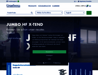 nussbaum-group.de screenshot
