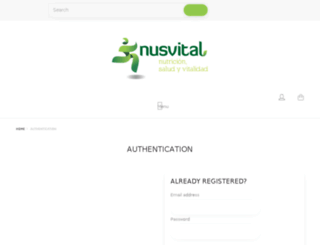 nusvital.com screenshot