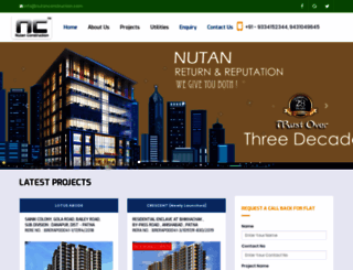 nutanconstruction.com screenshot