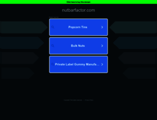 nutbarfactor.com screenshot