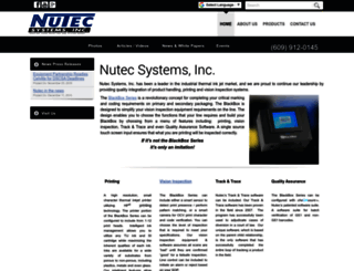 nutecsystems.com screenshot