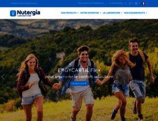 nutergia.com screenshot