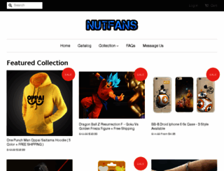 nutfans.com screenshot