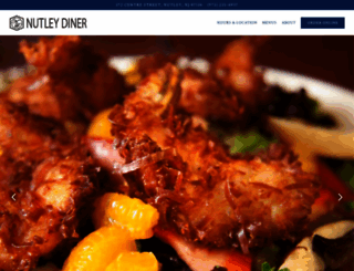 nutleydiner.com screenshot