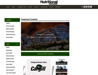 nutra-q.nutritionaloutlook.com screenshot