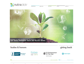 nutraclick.com screenshot