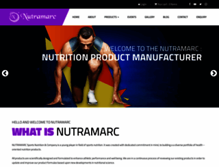 nutramarc.com screenshot