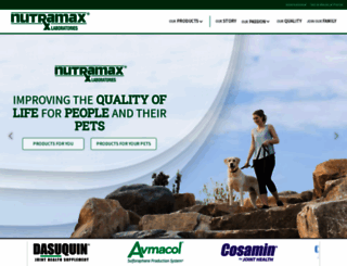 nutramaxlabs.com screenshot