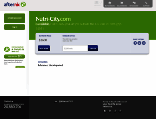 nutri-city.com screenshot