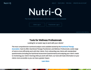 nutri-q.com screenshot