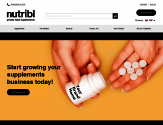 nutribl.com screenshot