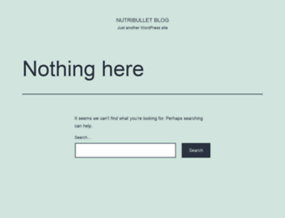 nutribulletblog.com screenshot