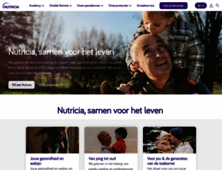 nutriciamedischevoeding.nl screenshot