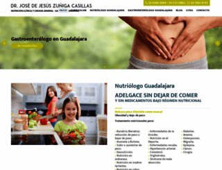 nutricionguadalajara.com screenshot