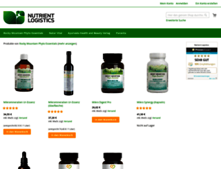 nutrientlogistics.de screenshot
