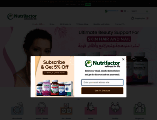 nutrifactoruae.com screenshot