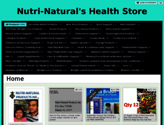nutrinatural.storenvy.com screenshot