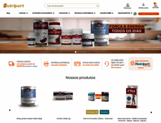nutriport.com.br screenshot