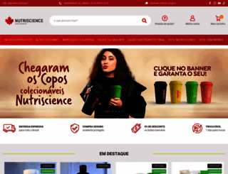 nutriscience.com.br screenshot