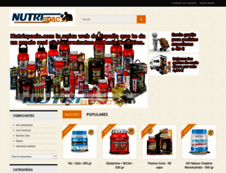 nutrispacio.com screenshot