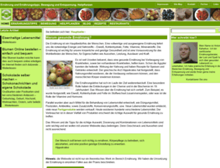 nutrition-pages.com screenshot