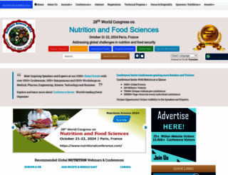 nutritionalconference.com screenshot