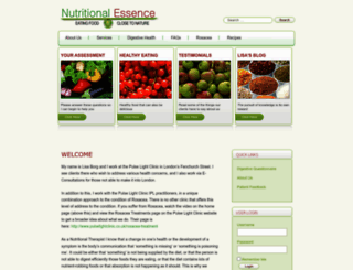 nutritionalessence.com screenshot