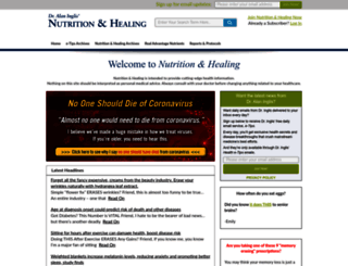 nutritionandhealing.com screenshot